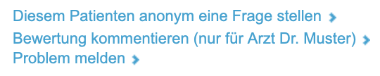 jameda beschwerde